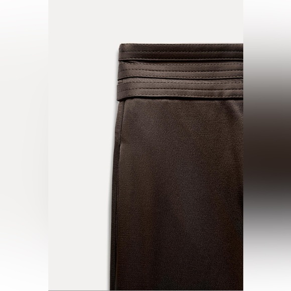 ZARA WIDE LEG PANTS ZW COLLECTION - Picture 7 of 9